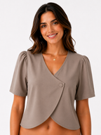 BLUSA CRUZADA ELEGANCE