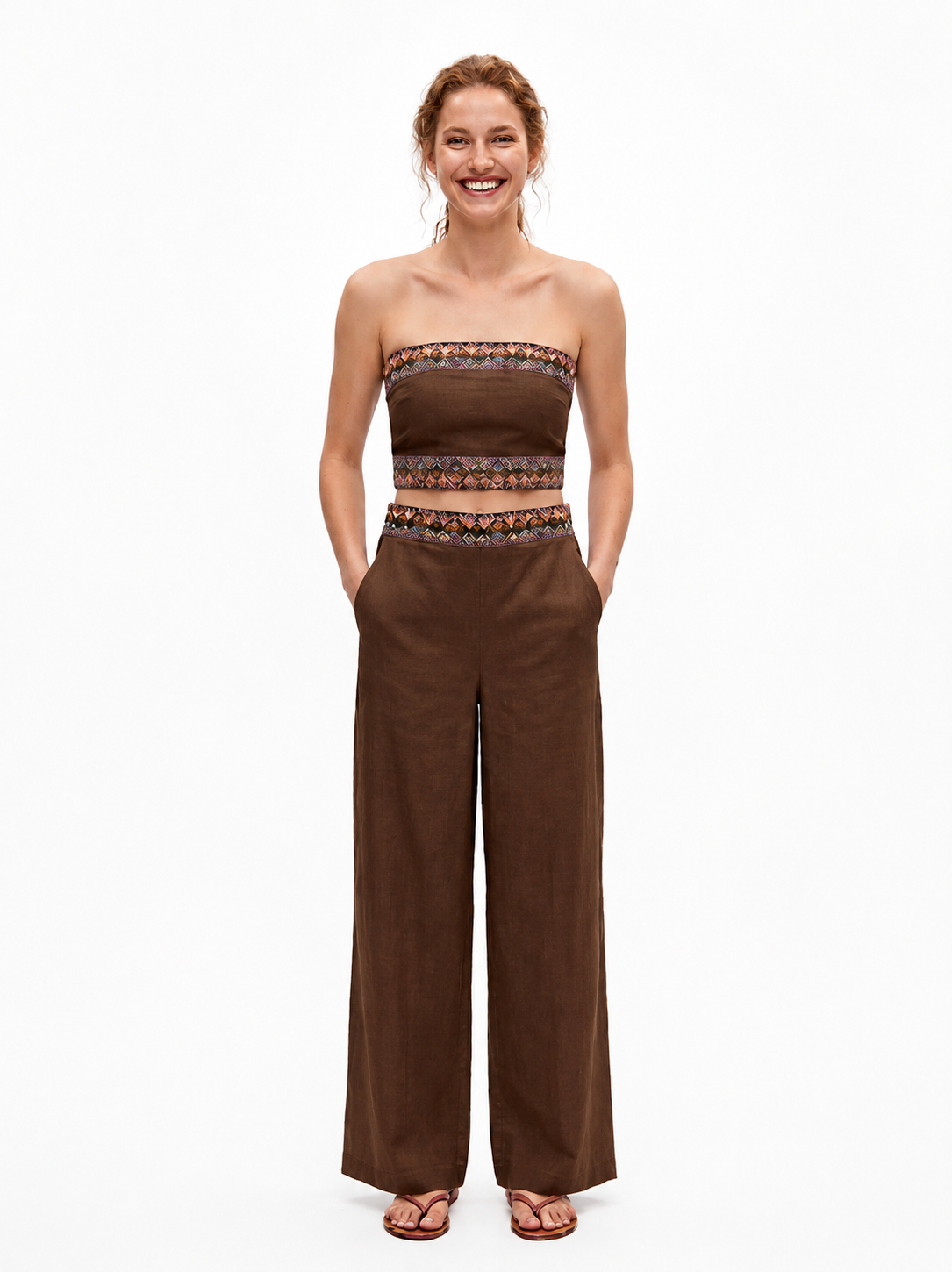 CONJUNTO DE TOP Y PANTALÓN