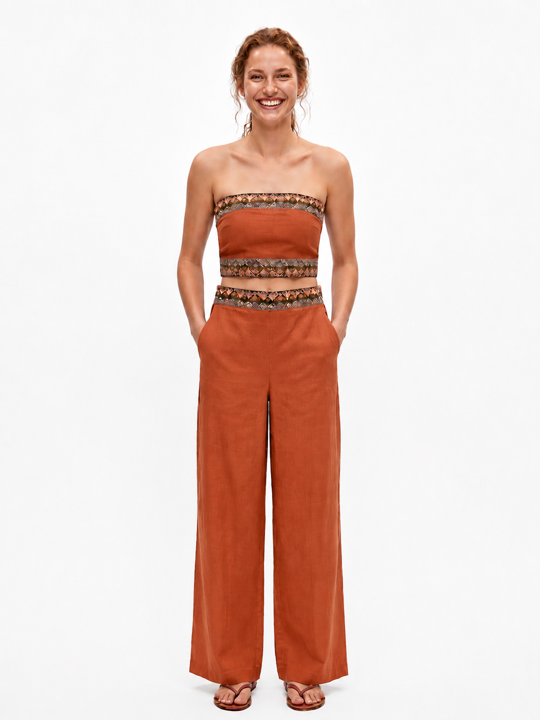 CONJUNTO DE TOP Y PANTALÓN