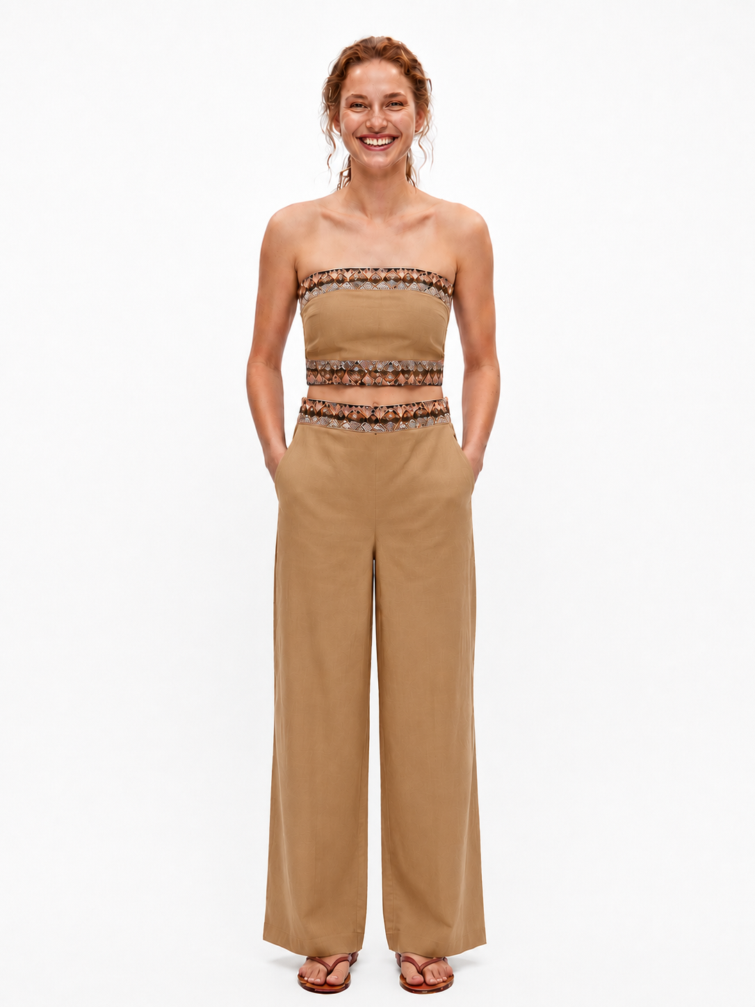 CONJUNTO DE TOP Y PANTALÓN