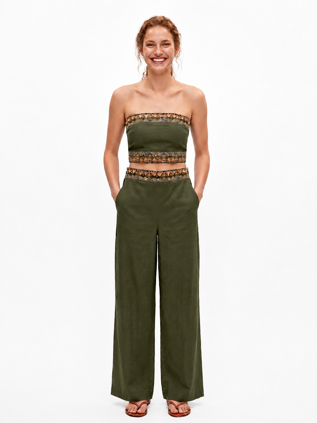 CONJUNTO DE TOP Y PANTALÓN