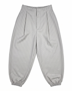 PANTALÓN DE RAYAS CON PUÑO ELÁSTICO