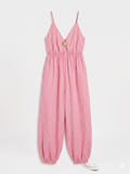 KOMBINEZON Z SZEROKIMI NOGAWKAMI Z KIESZENIAMI