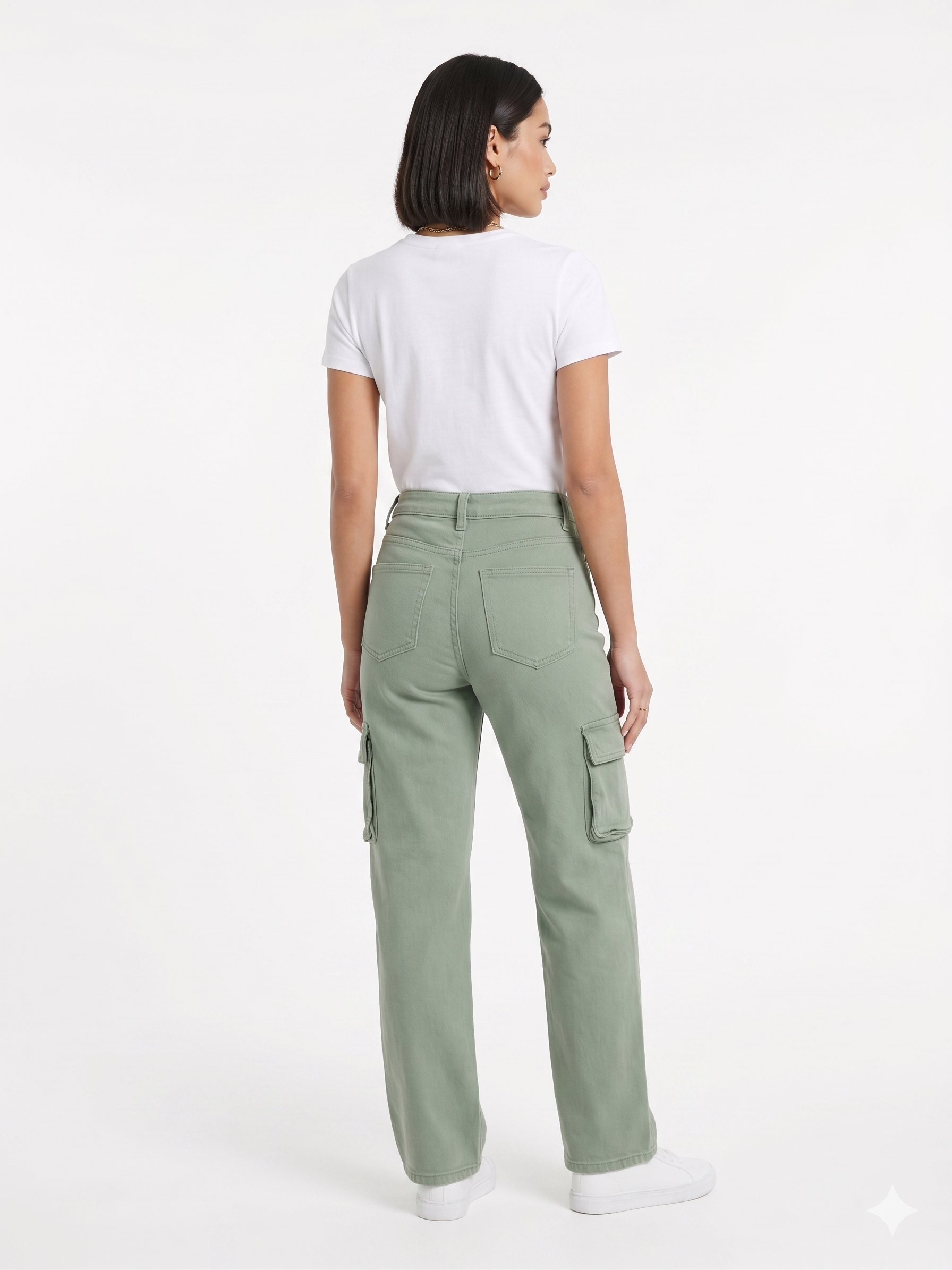 VAQUERO CARGO RECTO VERDE