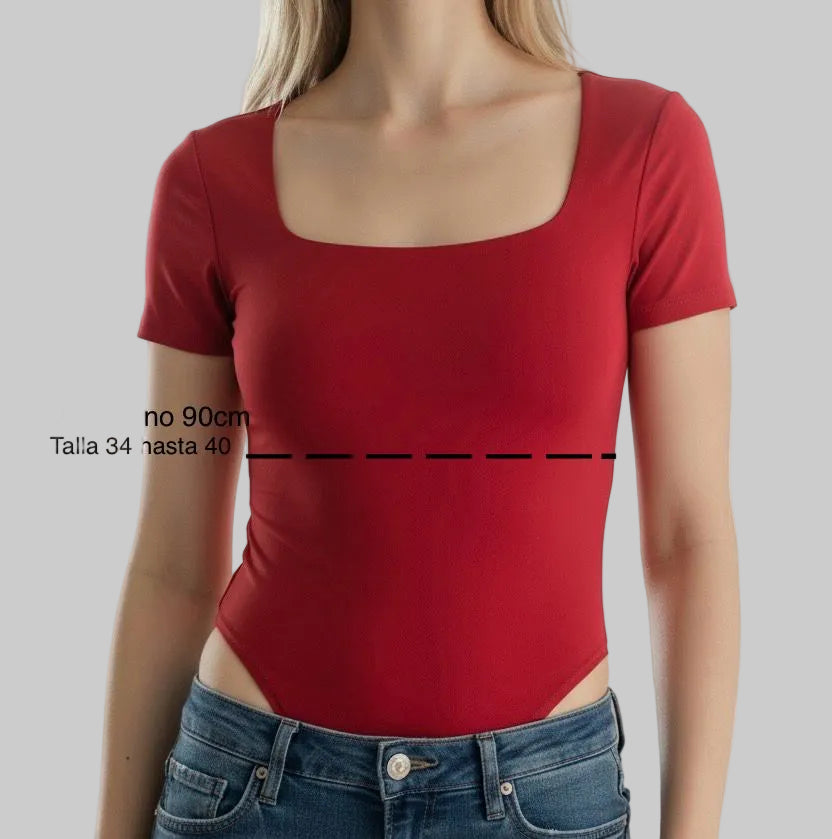 BODY MANGA CORTA