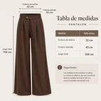 BAGGY TROUSERS WITH DARTS AND BUTTONED WAIST