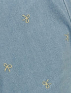 JEANS Z HAFTOWANYM DETALEM