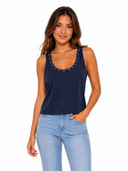 BLUSA BASICA TACHES DE ESTRELLA