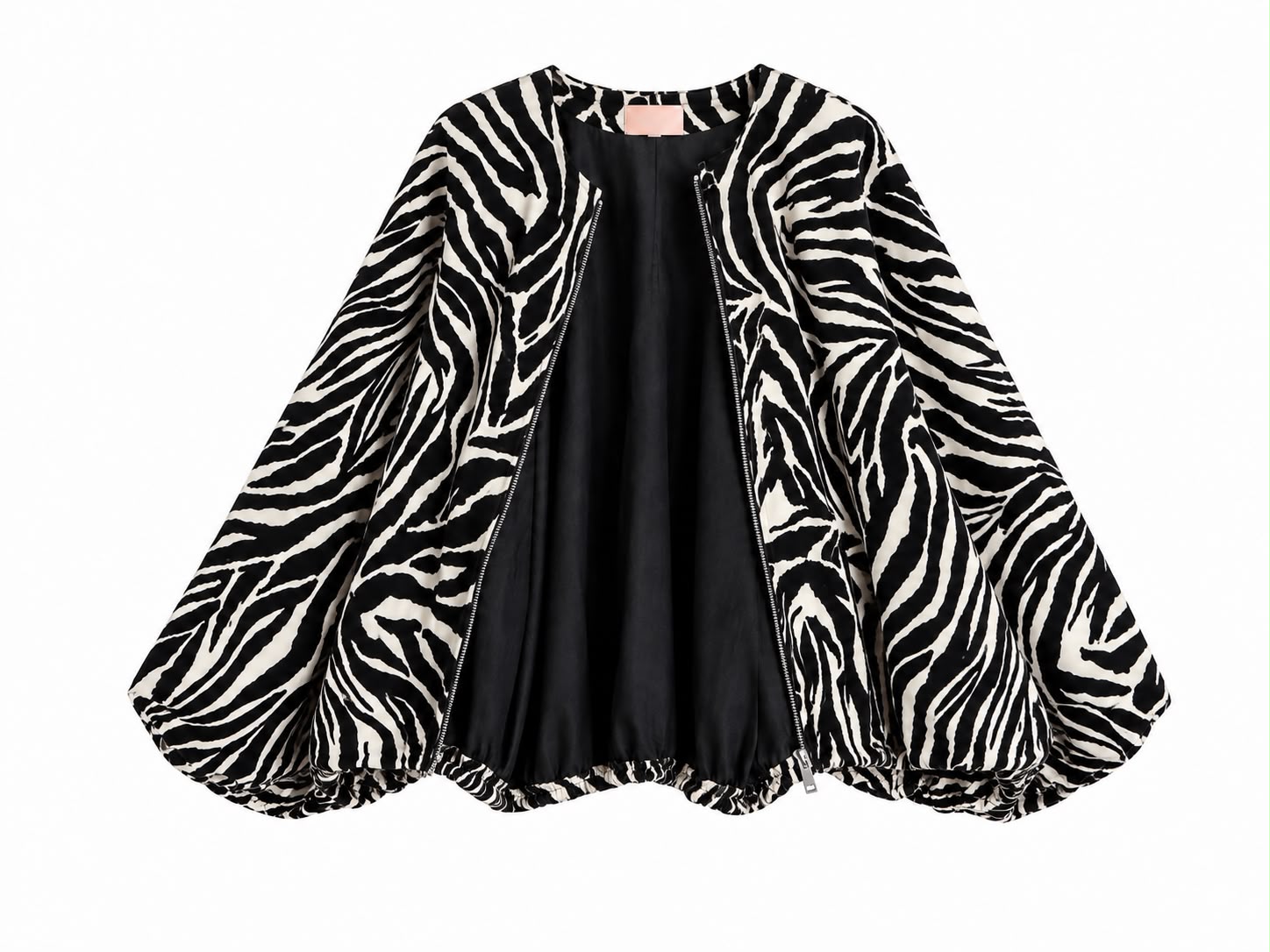 CHAQUETA TIPO CAPA ANIMAL PRINT