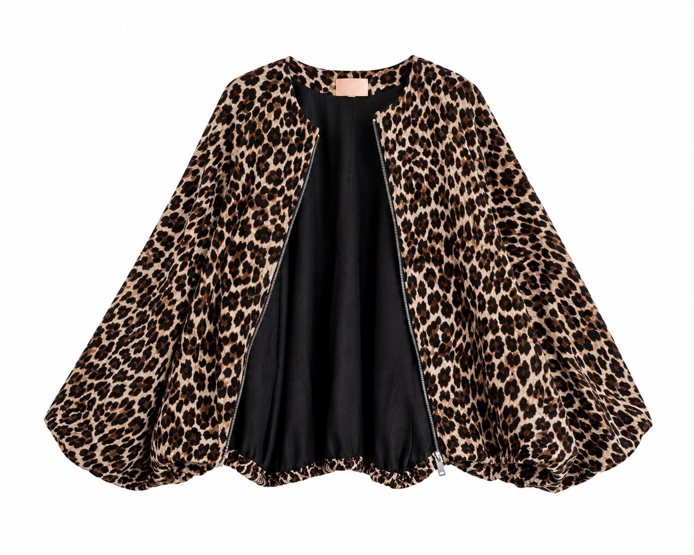 CHAQUETA TIPO CAPA ANIMAL PRINT