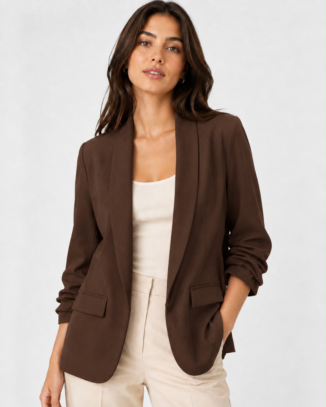 BLAZER MANGA FRUNCIDA