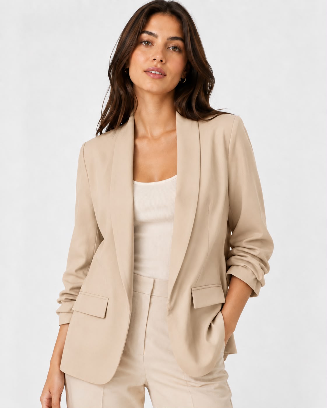 BLAZER MANGA FRUNCIDA