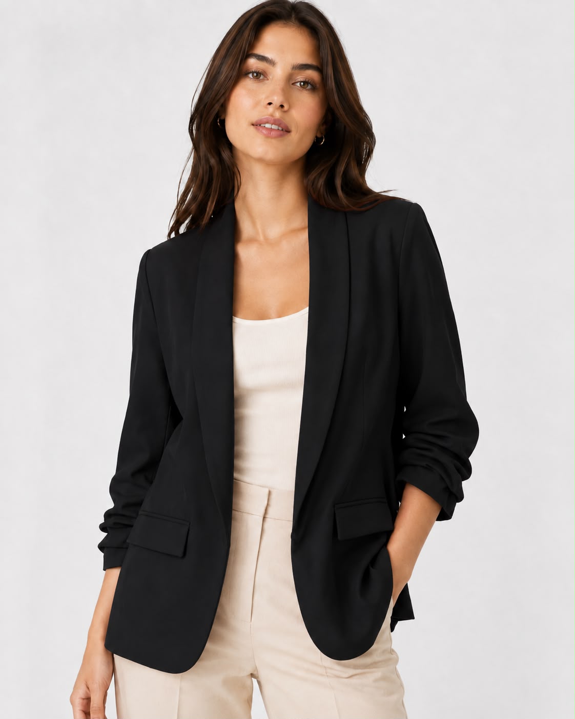 BLAZER MANGA FRUNCIDA