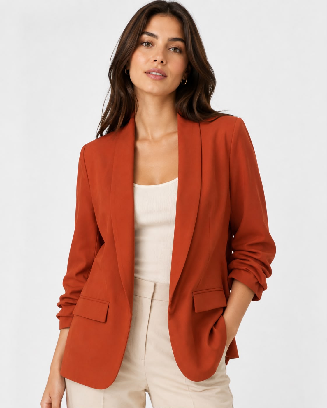 BLAZER MANGA FRUNCIDA