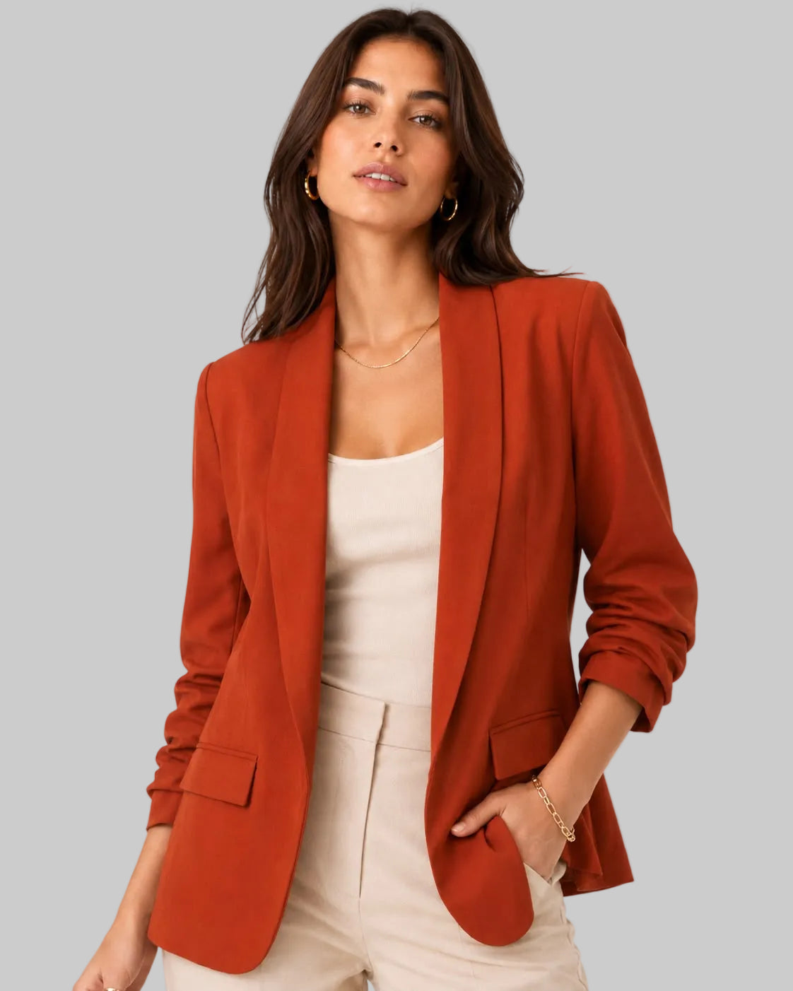 BLAZER MANGA FRUNCIDA