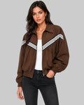CHAQUETA SPORT CHIC DE FRANJAS