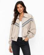 CHAQUETA SPORT CHIC DE FRANJAS