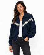 CHAQUETA SPORT CHIC DE FRANJAS