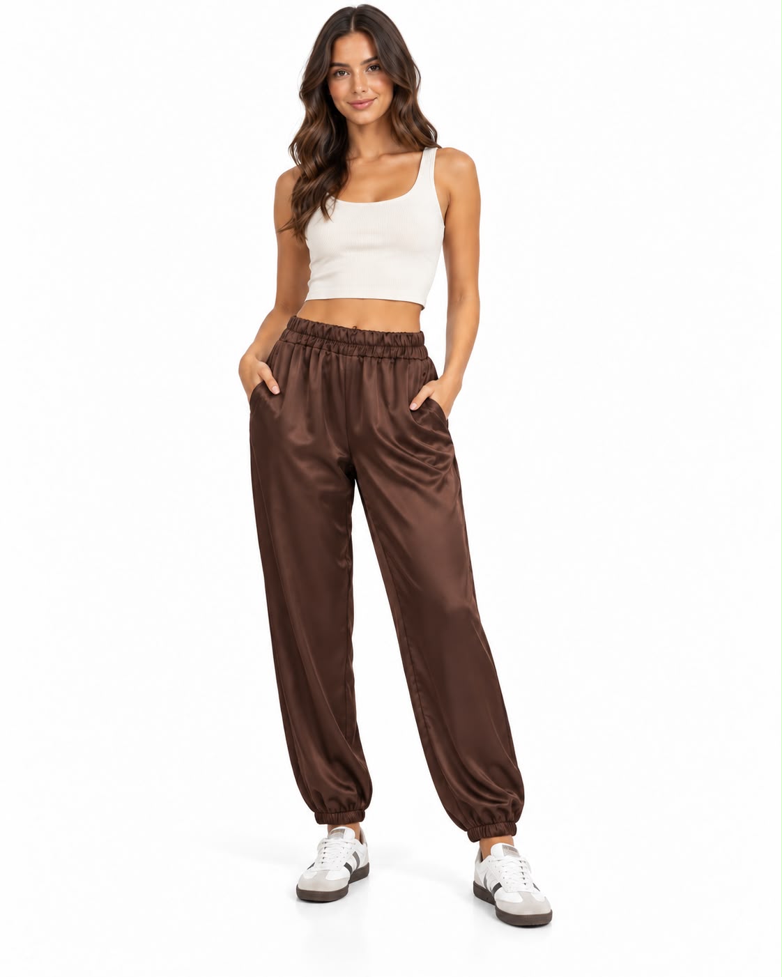 PANTALÓN JOGGER SATINADO
