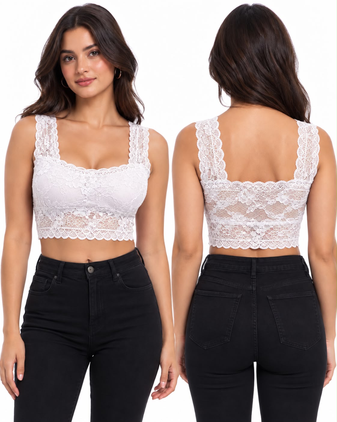 TOP LENCERO DE ENCAJE