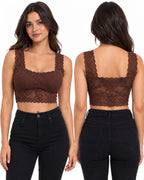 TOP LENCERO DE ENCAJE