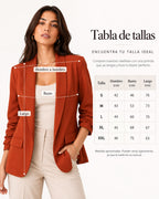 BLAZER MANGA FRUNCIDA