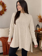 JERSEY DE PUNTO CON ABERTURA LIZ