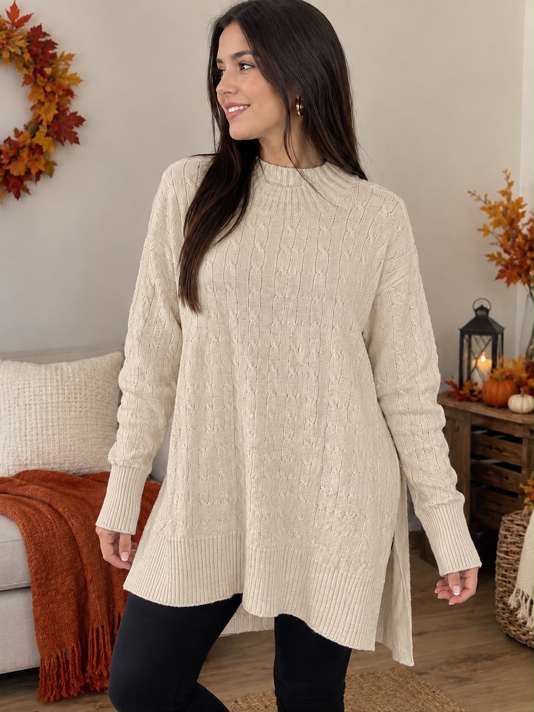 JERSEY DE PUNTO CON ABERTURA LIZ