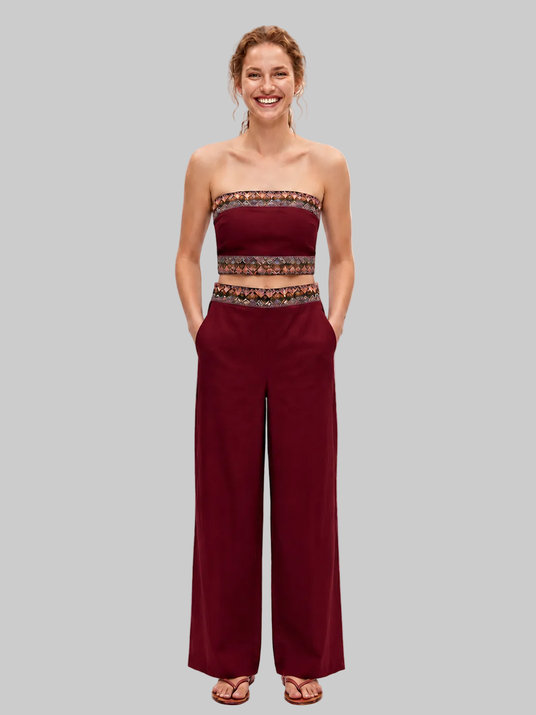 CONJUNTO DE TOP Y PANTALÓN
